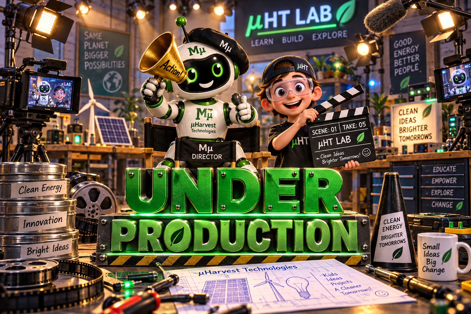 μHarvest Lab Under Production